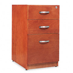 Alera Verona Veneer Box/Box/File Pedestal File, 16w x 22d x 28-1/2h, Cherry ALERN531629CM
