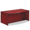 Alera Verona Veneer Series Bow Front Desk Shell, 71w x 42d x 29-1/2h, Mahogany ALERN227242MM