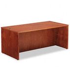 Alera Verona Veneer Straight Front Desk Shell, 71w x 35-1/2d x 29-1/2h, Cherry ALERN217236CM