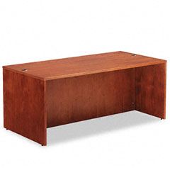 Alera Verona Veneer Straight Front Desk Shell, 71w x 35-1/2d x 29-1/2h, Cherry ALERN217236CM