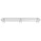 Alera Wire Shelving Back Support, 36" Wide, Silver, 2 Supports/Pack ALESW59BS36SR