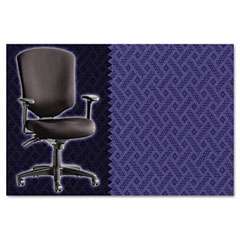 Alera Wrigley Pro Series High-Back Multifunction Chair, Brazil Navy ALEWP41CSBRANAV