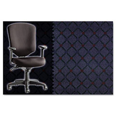 Alera Wrigley Pro Series High-Back Multifunction Chair, Chain Dot Navy ALEWP41CSCHANAV
