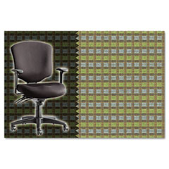 Alera Wrigley Pro Series Mid-Back Multifunction Chair, Faze Pool ALEWP42CHFAZPOO