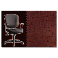 Alera Wrigley Pro Series Mid-Back Multifunction Chair, Mime Winery ALEWP42CSMIMWIN