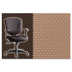 Alera Wrigley Pro Series Mid-Back Multifunction Chair, Shells Saddle ALEWP42CSSHESAD