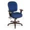 Alera Wrigley Series High Performance Mid-Back Multifunction Chair, Blue ALEWR42FB20B
