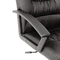 Alera York Series High-Back Swivel/Tilt Chair, Black Leather ALEYK41LS10B