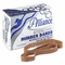 Alliance Sterling Ergonomically Correct Rubber Bands, #107, 7 x 5/8, 50 Bands/1lb Box ALL25075