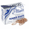 Alliance Sterling Ergonomically Correct Rubber Bands, #30, 2 x 1/8, 1500 Bands/1lb Box ALL24305
