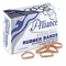 Alliance Sterling Ergonomically Correct Rubber Bands, #62, 2-1/2 x 1/4, 600 Bands/1lb Box ALL24625