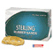 Alliance Sterling Ergonomically Correct Rubber Bands, #8, 7/8 x 1/16, 7100 Bands/1lb Box ALL24085