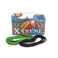 Alliance X-treme File Lime Rubber Bands, 7 x 1/8, 175 Bands/1 lb. Box ALL02005