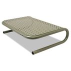 Allsop Metal Art Jr. Monitor Stand, 15 x 11 1/2 x 4 1/2, Pewter ASP27021