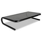 Allsop Metal Art Monitor Stand, 18 1/2 x 12 1/4 x 5 1/4, Black ASP30336