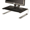 Allsop Redmond Monitor Stand, 14 5/8 x 11 x 4 1/4, Black/Gray/Silver ASP29248