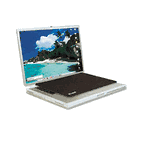 Allsop Travel Notebook Optical Mouse Pad, Nonskid Back, 13 x 9, Black ASP29592