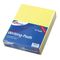 Ampad Evidence Glue Top Narrow Ruled Pads, Ltr, Canary, 50-Sheet Pads/Pack, Dozen ESS21218