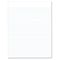Ampad Recycled Glue Top Pads, Wide Rule, Ltr, WE, 50-Sheet Pads, 1 Dozen ESS21162