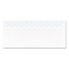 Ampad Safeseal Security Envelope, Self-Adhesive, #10, White, 100/Box AMP73121
