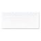 Ampad Safeseal Security Envelope, Self-Adhesive, #10, White, 100/Box AMP73121