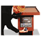 AmpliVox Exec. Adjustable Sound Column Lectern, Wireless, 21w x 15d x 46-1/2h, Mahogany APLSW505AMH