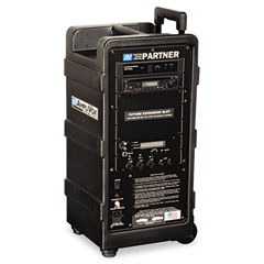AmpliVox Portable Wireless Digital Travel Partner Public Address System, Black APLSW915