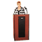 AmpliVox Presidential Plus Lectern, 25-1/2w x 20-1/2d x 46-1/2h, Mahogany APLS450MH