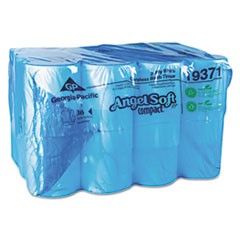 Angel Soft ps Compact Coreless Bath Tissue, 2-Ply, White, 750 Sheets/Roll, 56/Carton GEP19371CT
