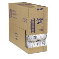 Angel Soft ps Premium Bathroom Tissue, 450 Sheets/Roll, 40 Rolls/Carton GEP16840