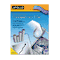 Apollo Laser Copier Transparency Film, Removable Sensing Stripe, Ltr, Clear, 100/Box APOPP201C