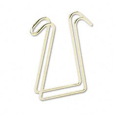 Artistic Products Coat Clip, Double-Sided Hook, 2 3/4 x 4 3/4, Polished Brass AOPT1309