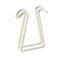 Artistic Products Coat Clip, Double-Sided Hook, 2 3/4 x 4 3/4, Polished Brass AOPT1309