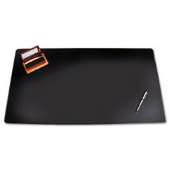 Artistic Westfield Designer Desk Pad w/Decorative Stitching, 24 x 19, Black AOP510041