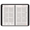 AT-A-GLANCE Contemporary Wirebound Weekly/Monthly Planner, 4-7/8 x 8, Black, 2013 AAG70100X05