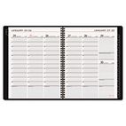 AT-A-GLANCE Contemporary Wirebound Weekly/Monthly Planner, 8-1/4 x 10-7/8, Black, 2013 AAG70950X05