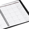 AT-A-GLANCE Designer Monthly Planner, 6-7/8 x 8-3/4, Black Check, 2012 AAG78120290