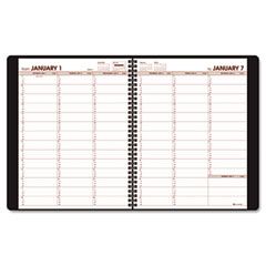 AT-A-GLANCE Designer Weekly Appointment Book, 8-1/4 x 10-7/8, Black Check, 2012 AAG78950290