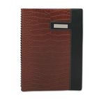 AT-A-GLANCE Designer Weekly Appointment Book, 8-1/4 x 10-7/8, Brown Crocodile, 2012 AAG78950190