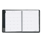 AT-A-GLANCE Executive Recycled Executive Weekly/Monthly Planner, 6-7/8 x 8-3/4, Black, 2012-2013 AAG7054505