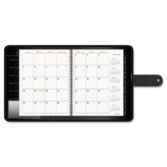 AT-A-GLANCE Executive Recycled Fashion Weekly/Monthly Planner, 8-1/4 x 10-7/8, Black, 2012 AAG70NF8105