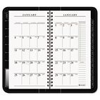 AT-A-GLANCE Executive Recycled Weekly/Monthly Appointment Book, Black, 3 1/4" x 6 1/4", 2012 AAG7002005