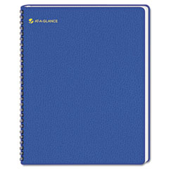 AT-A-GLANCE Fashion Unruled Monthly Planner, 6-7/8 x 8-3/4, Blue, 2012 AAG7012420