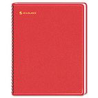 AT-A-GLANCE Fashion Unruled Monthly Planner, 6-7/8 x 8-3/4, Red, 2012 AAG7012413