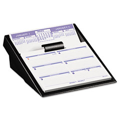 AT-A-GLANCE Flip-A-Week Desk Calendar and Base, 5 5/8" x 7", 2012 AAGSW700X00