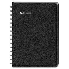 AT-A-GLANCE LifeLinks Recycled Weekly/Monthly Appointment Book, 9-1/2 x 11-3/4, Black, 2012 AAG70LL1005