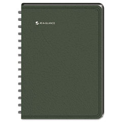AT-A-GLANCE LifeLinks Recycled Weekly/Monthly Appt. Book, 4-7/8 x 8, Green, 2012 AAG70LL2060
