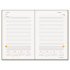 AT-A-GLANCE One-Day-Per-Page Planning Notebook, Gray, 6" x 9", 2012 AAG70620130