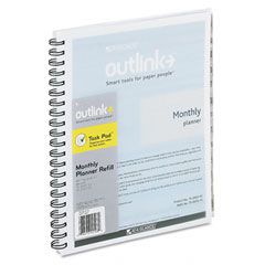 AT-A-GLANCE Outlink Outlink Monthly Planner Dated Refill, 8-1/2 x 11, 2012 AAG70201010