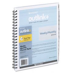 AT-A-GLANCE Outlink Outlink Weekly/Monthly Refill, 8 1/2" x 11", 2012 AAG70200910